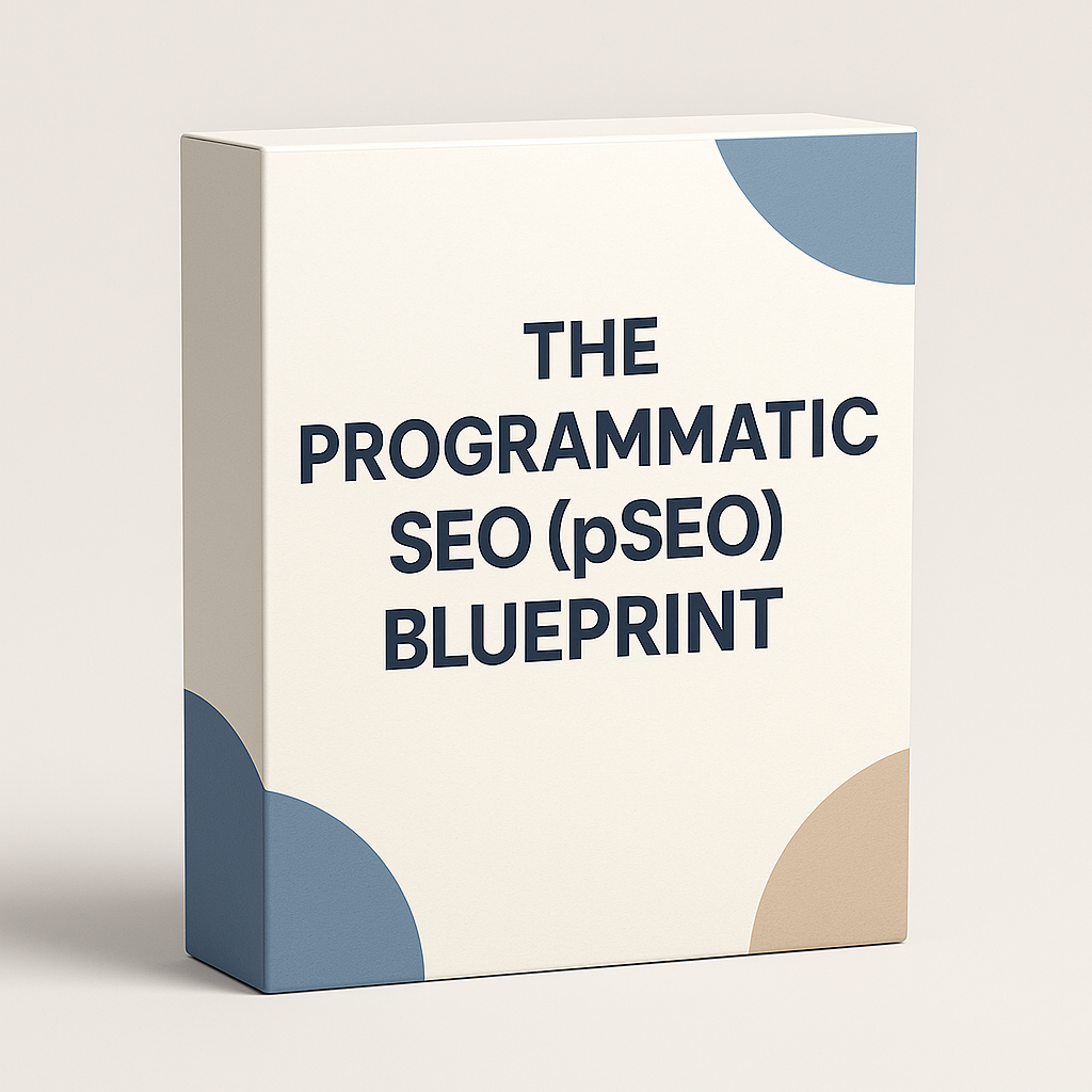 Programmatic SEO Blueprint Bonus