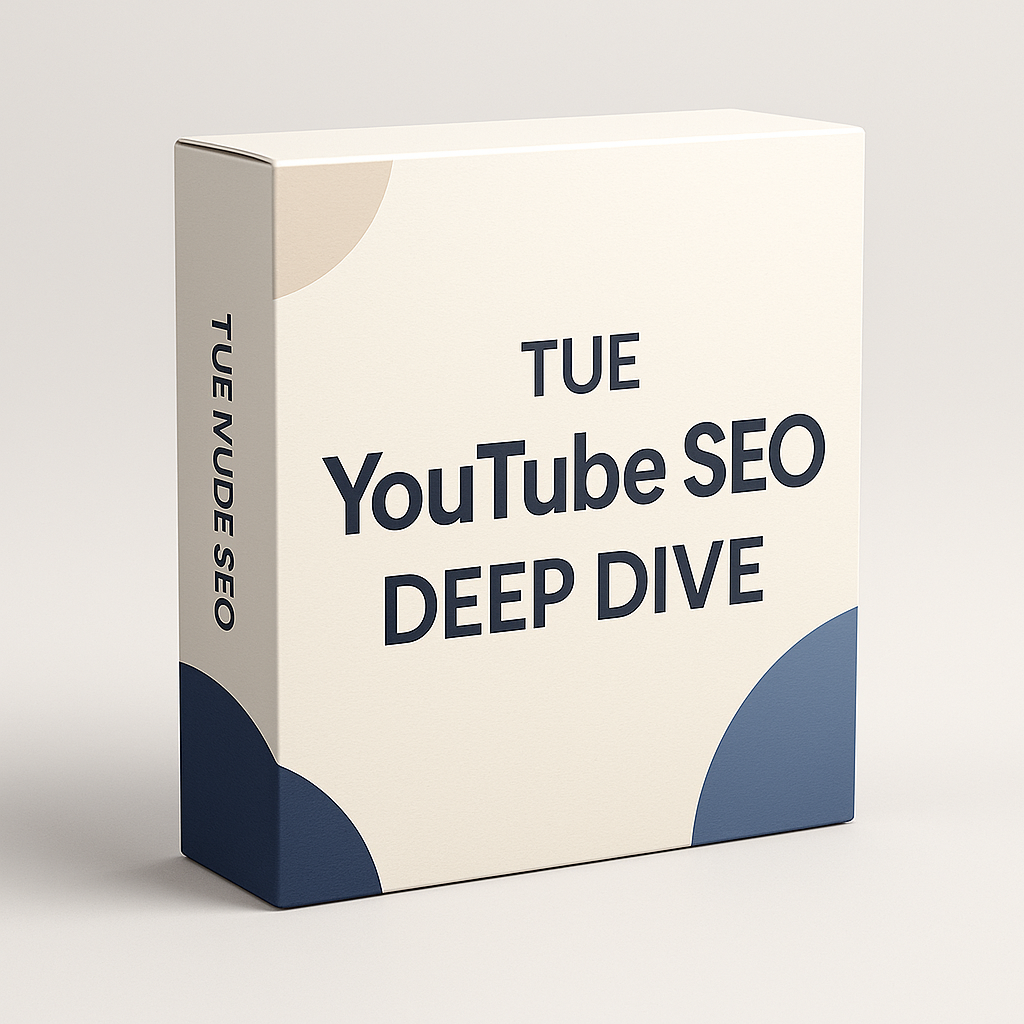 Bonus 2: YouTube SEO Deep Dive